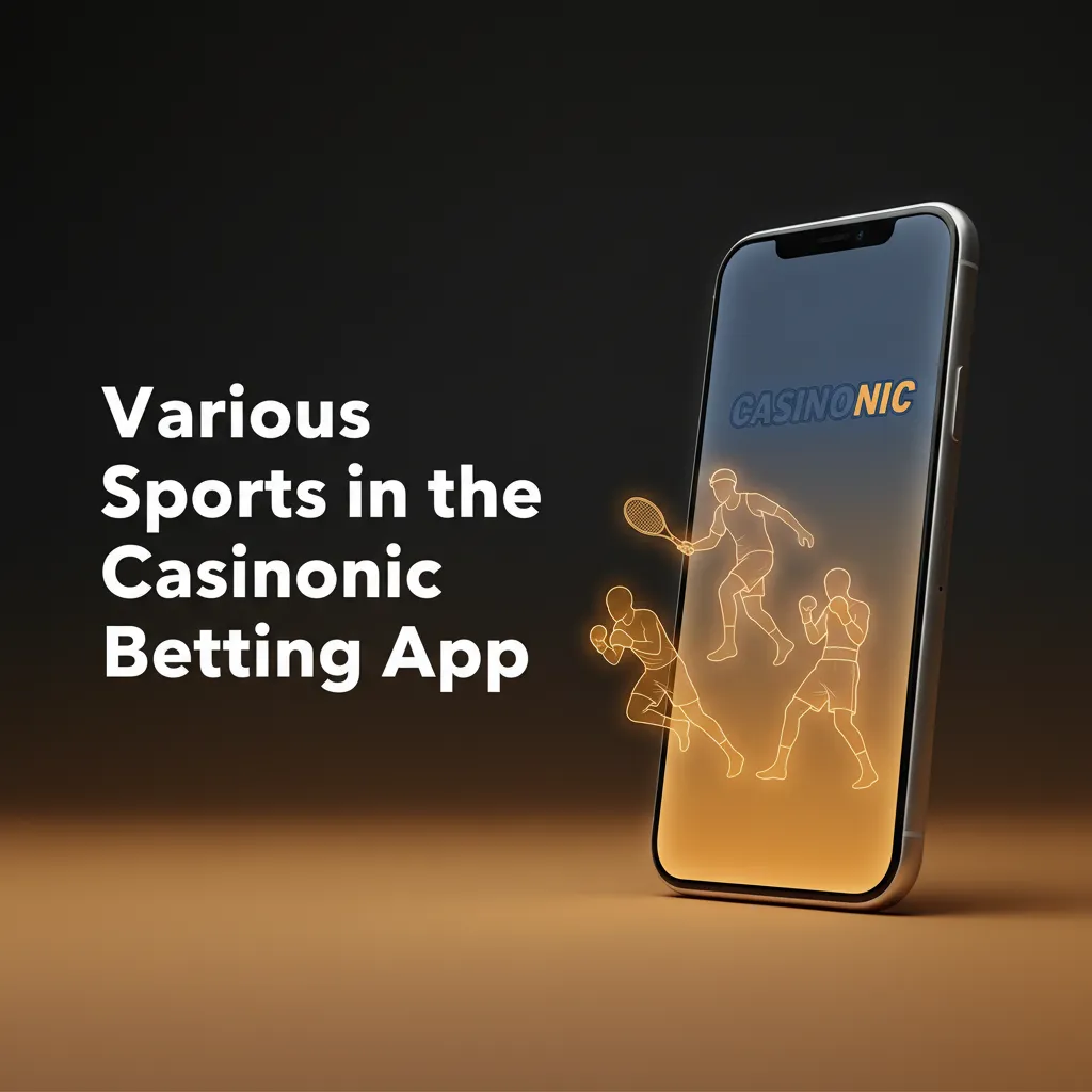 Casinonic app with LINE and LIVE betting for AFL, NRL, soccer, cricket, tennis, eSports, plus stats, head-to-head, and search