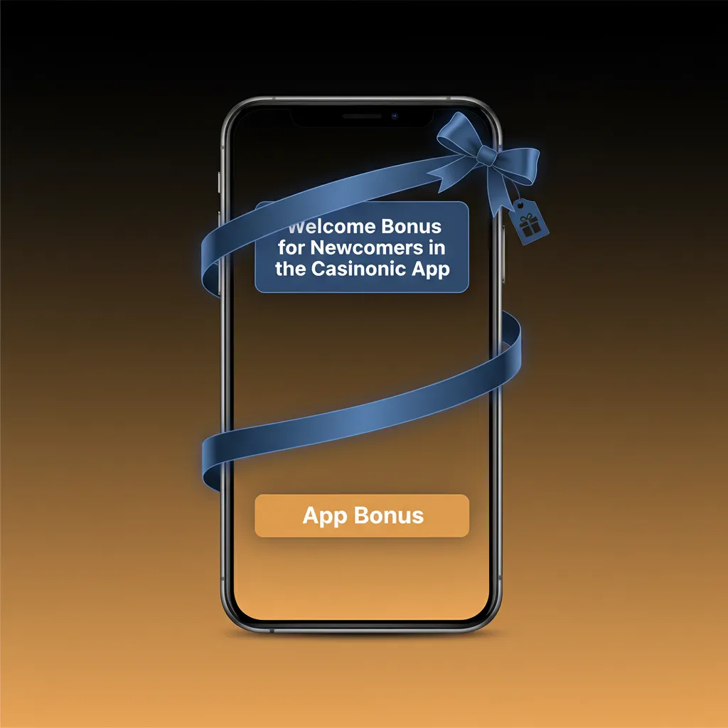 Casinonic app welcome bonus: choose Sports 100% up to €100 or Casino 100% up to €1200 + free spins; min deposit €20.